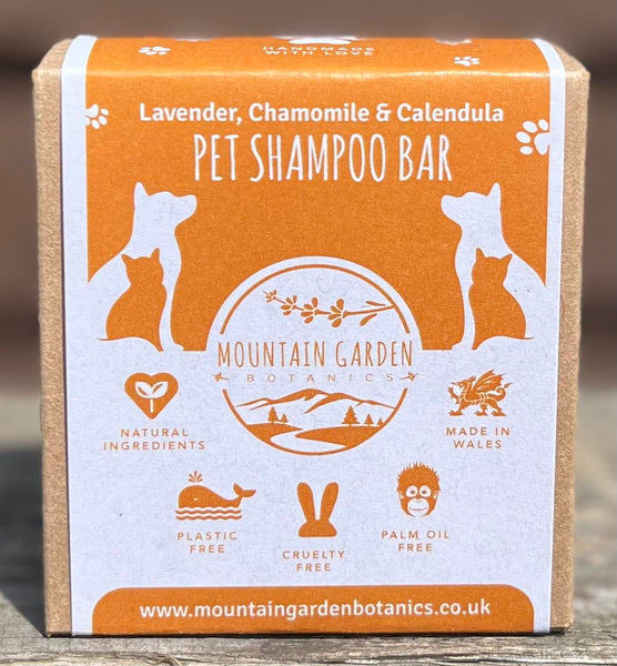 Mountain Garden Shampoo Bar Lavender, Chamomile & Calendula