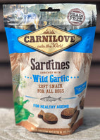 Carnilove Sardines with Wild Garlic Soft Snacks 200g