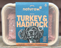 Naturaw Free Range Turkey & Haddock 500g