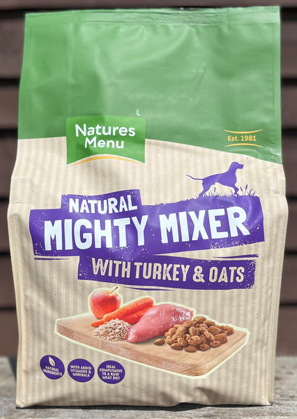 Natures Menu Mighty Mixer Turkey & Oat 2kg