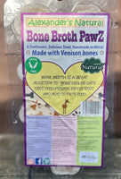 Alexander's Natural Venison Bone Broth Paws 220ml