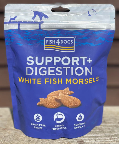 Fish 4 Dogs Digestion White Fish Morsels 225g